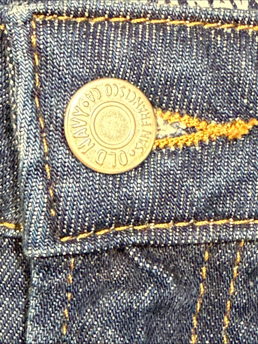 Old Navy O.G. Mid Rise Straight Jeans - Picture 2 of 5